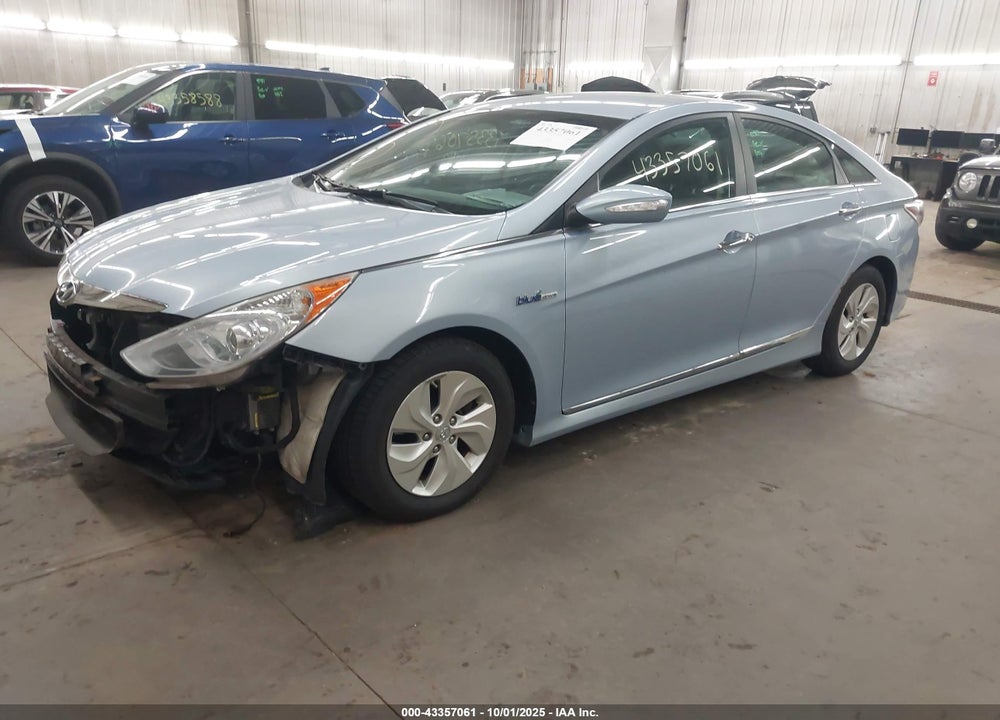 2013 HYUNDAI SONATA HYBRID VIN: KMHEC4A49DA071277