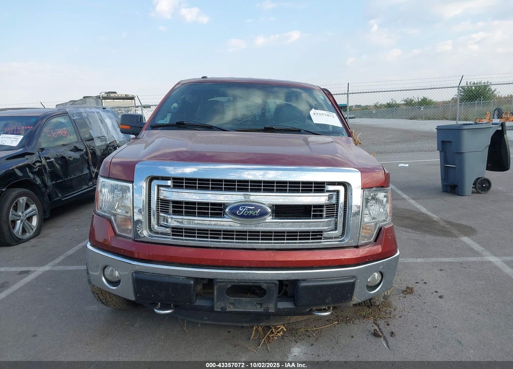 2014 FORD F-150 XLT VIN: 1FTFX1EF4EKD81355