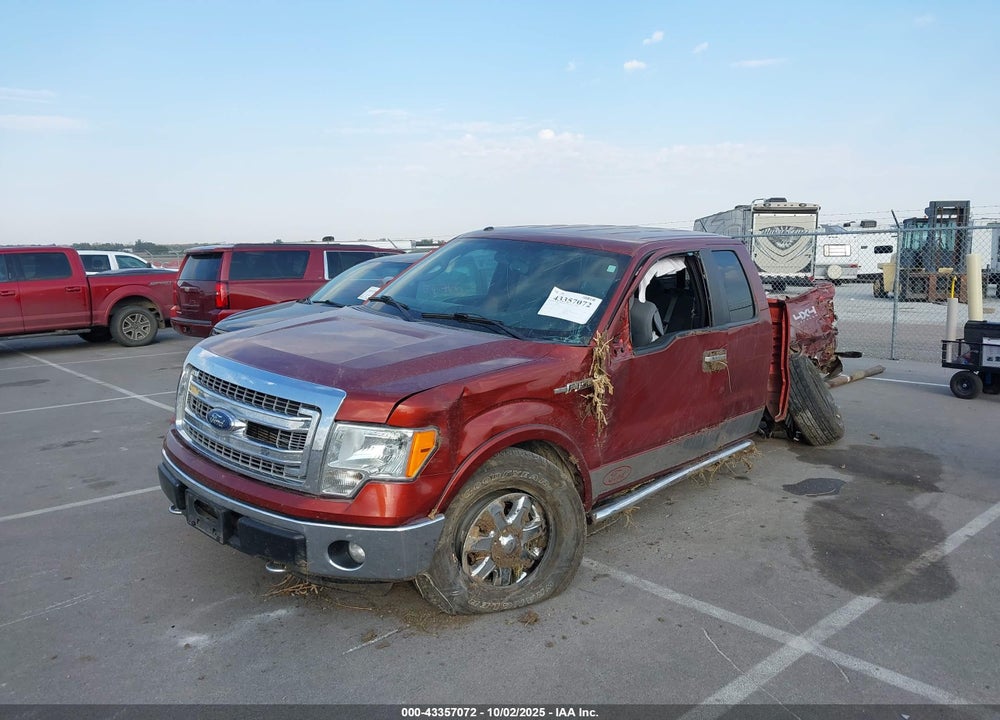 2014 FORD F-150 XLT VIN: 1FTFX1EF4EKD81355