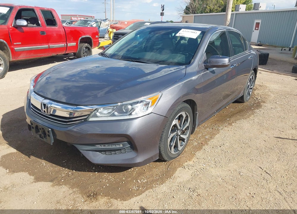 2016 HONDA ACCORD EX-L VIN: 1HGCR2F92GA132574
