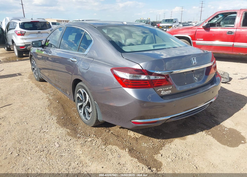 2016 HONDA ACCORD EX-L VIN: 1HGCR2F92GA132574