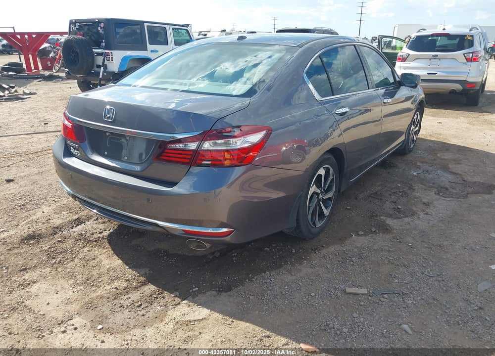 2016 HONDA ACCORD EX-L VIN: 1HGCR2F92GA132574