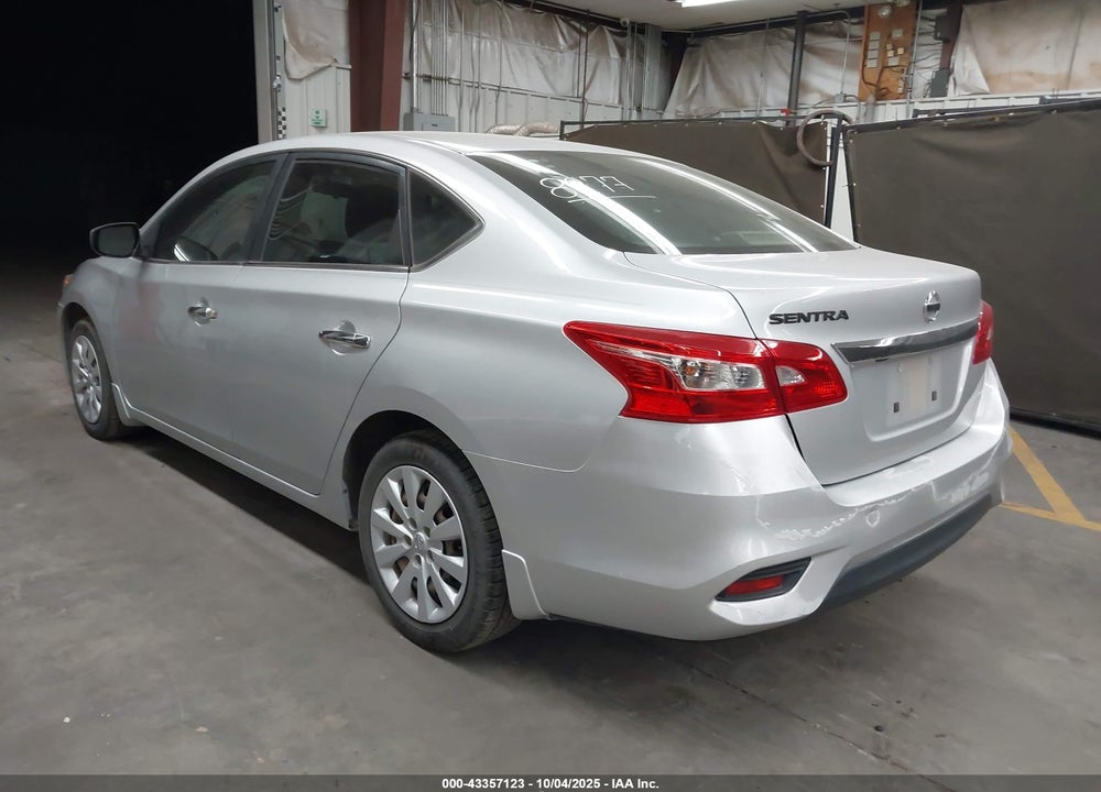 2019 NISSAN SENTRA S VIN: 3N1AB7AP9KY266647