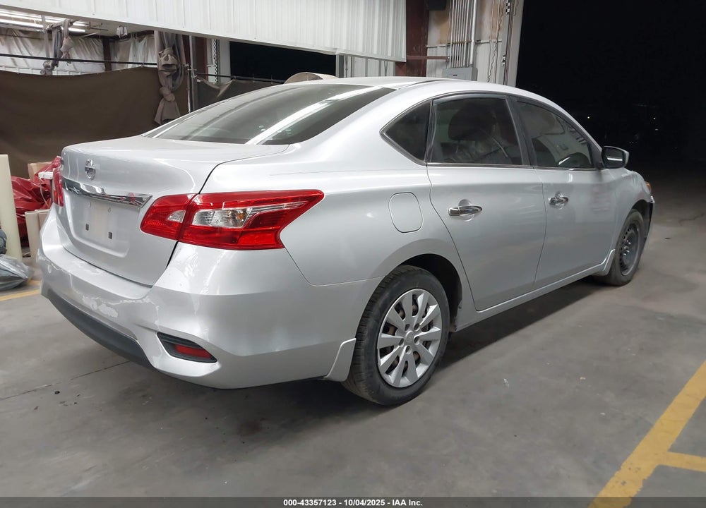 2019 NISSAN SENTRA S VIN: 3N1AB7AP9KY266647