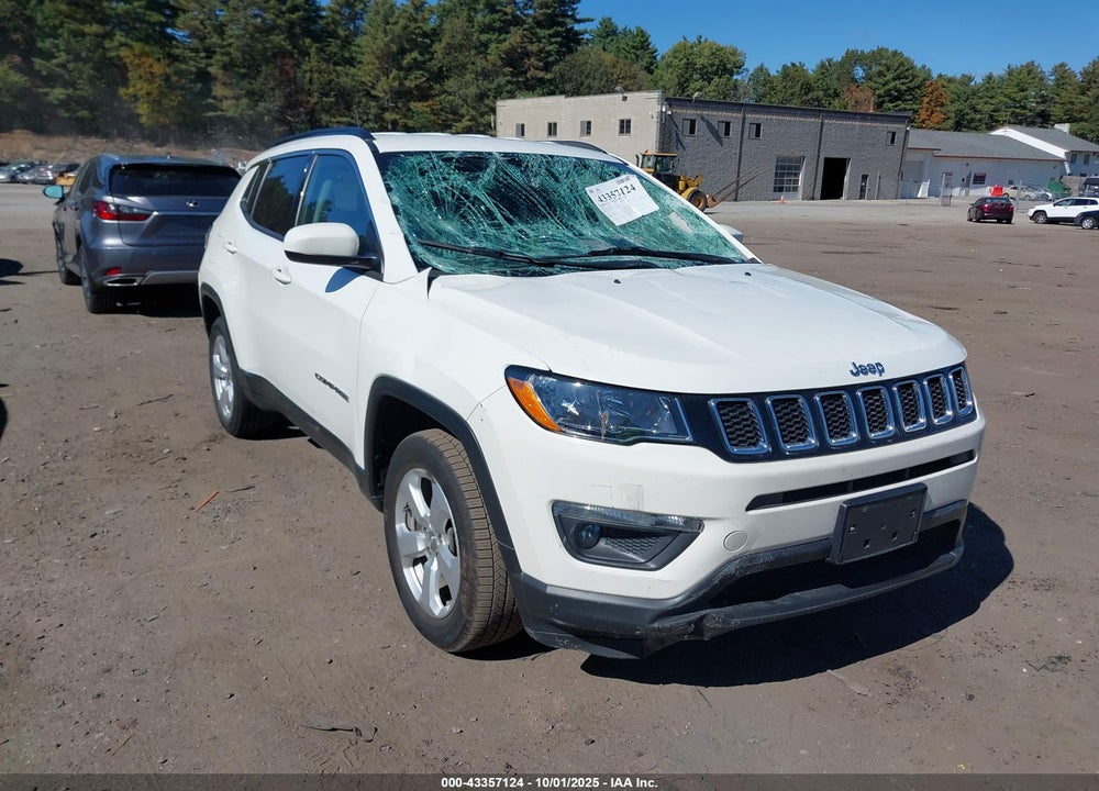 2021 JEEP COMPASS LATITUDE 4X4 VIN: 3C4NJDBB9MT576557