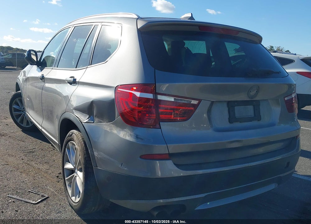 2014 BMW X3 VIN: 5UXWX9C55E0D28122
