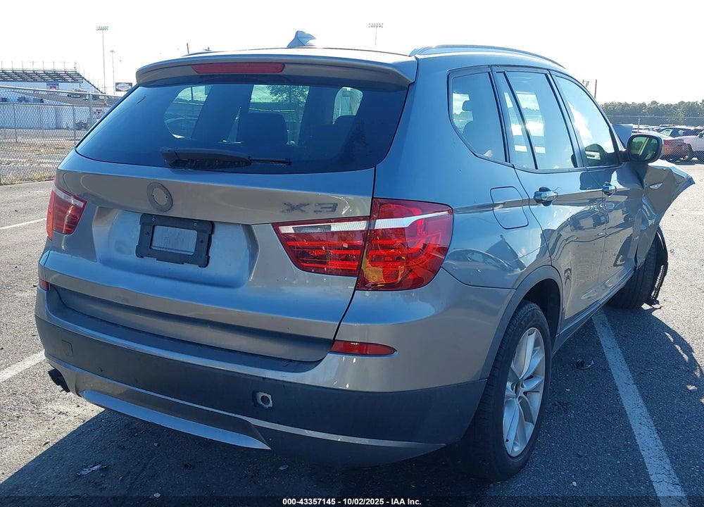 2014 BMW X3 VIN: 5UXWX9C55E0D28122