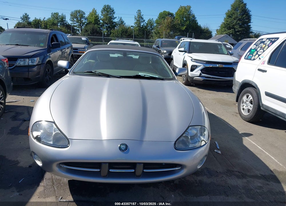 2001 JAGUAR XK8 VIN: SAJDA42C91NA18938