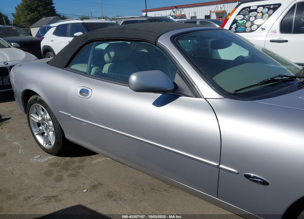 2001 JAGUAR XK8 VIN: SAJDA42C91NA18938