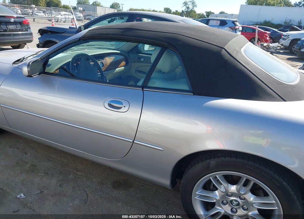 2001 JAGUAR XK8 VIN: SAJDA42C91NA18938