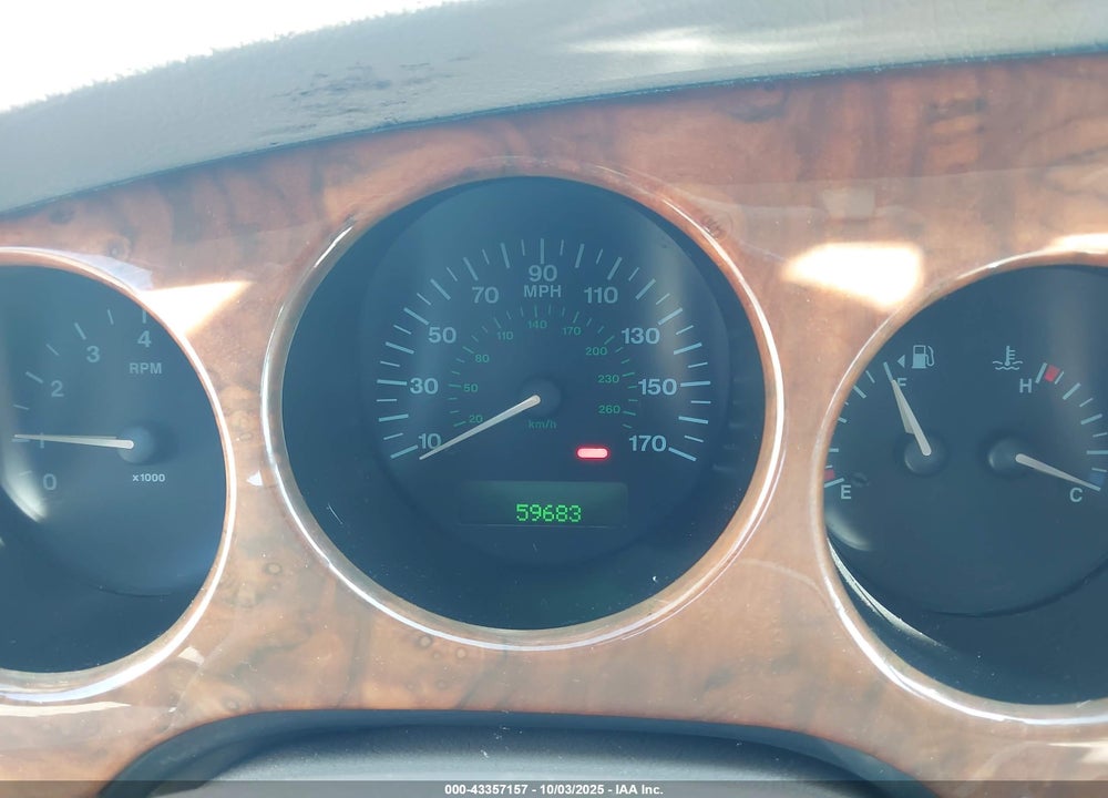 2001 JAGUAR XK8 VIN: SAJDA42C91NA18938