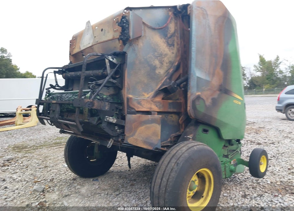 2021 JOHN DEERE 450 M BAILER VIN: 1E0450MDJMM470873