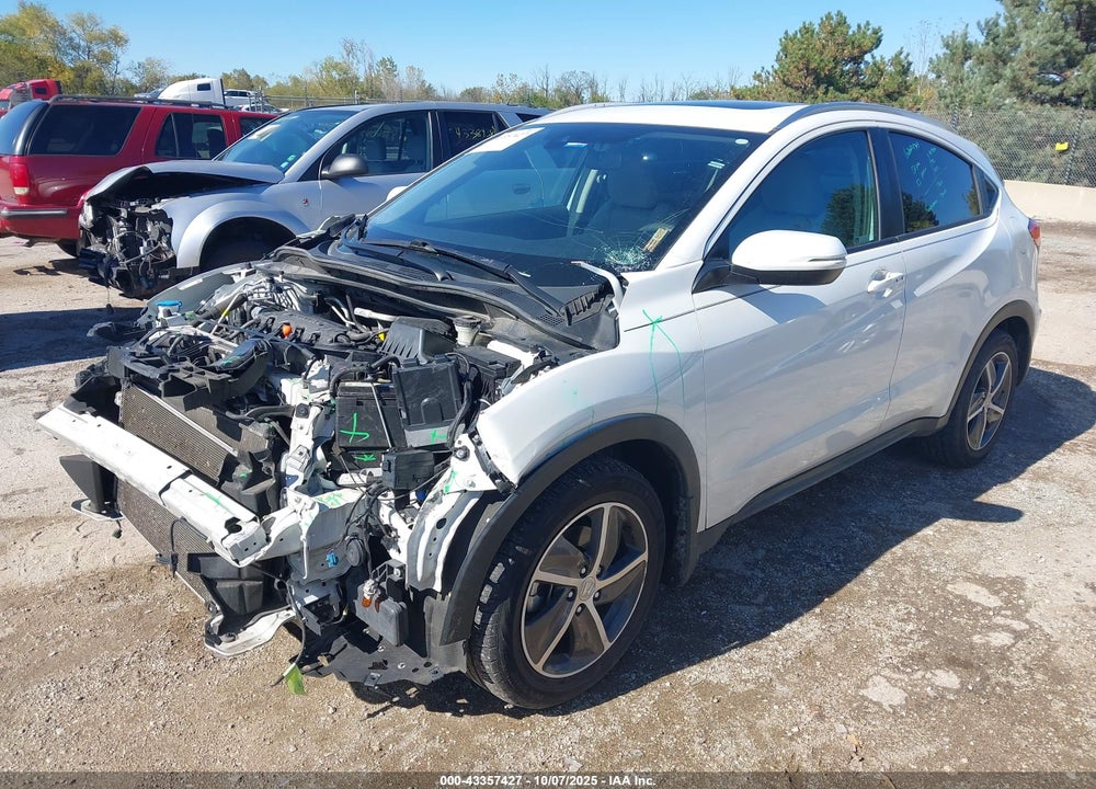 2022 HONDA HR-V 2WD EX VIN: 3CZRU5H52NM709956