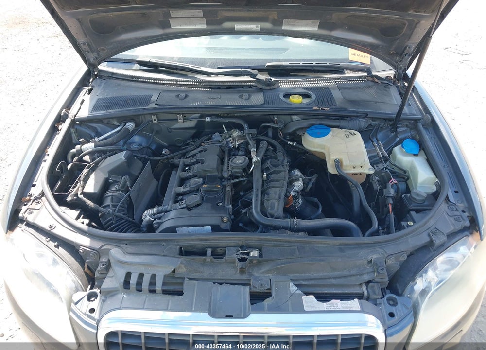 2007 AUDI A4 VIN: WAUEF48H17K031520