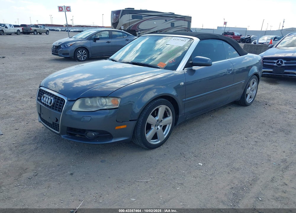 2007 AUDI A4 VIN: WAUEF48H17K031520