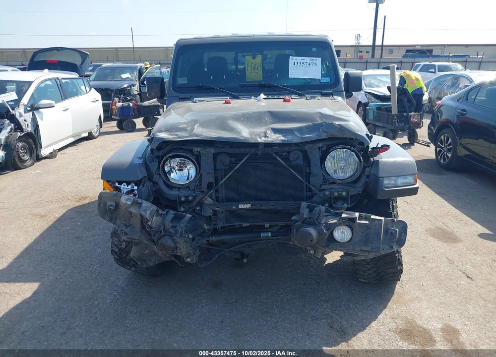 2021 JEEP GLADIATOR TEXAS TRAIL 4X4 VIN: 1C6HJTAG2ML565570