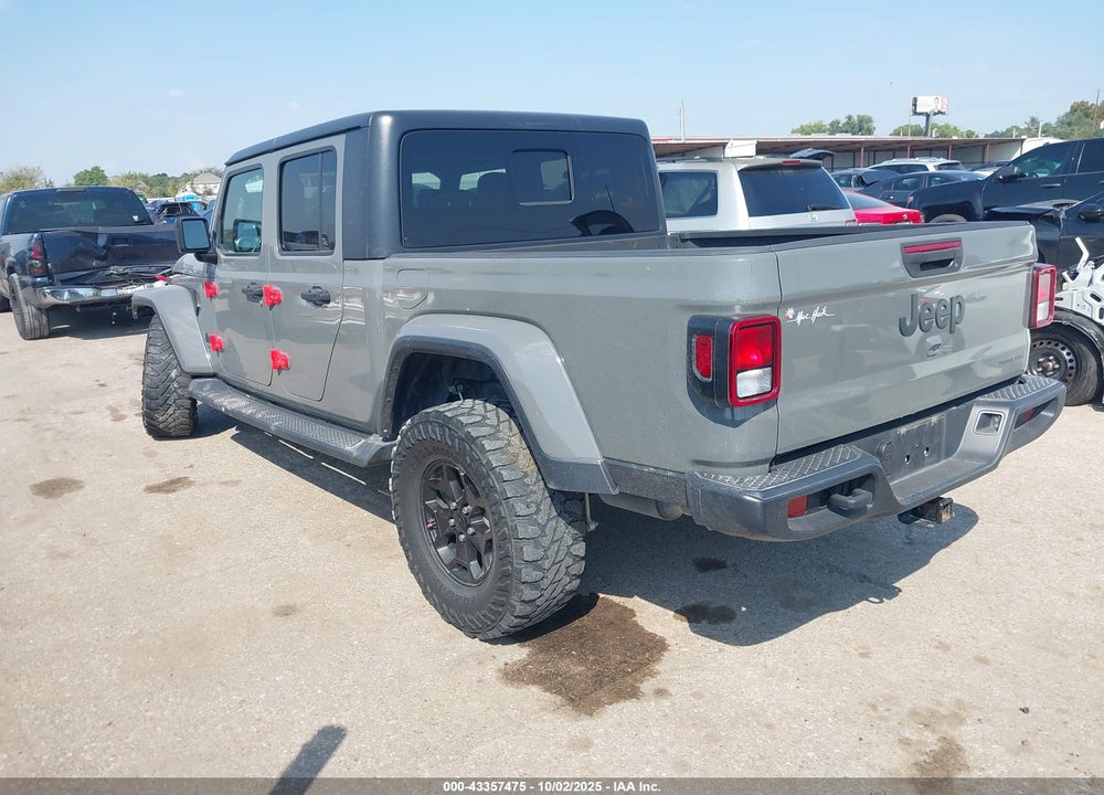 2021 JEEP GLADIATOR TEXAS TRAIL 4X4 VIN: 1C6HJTAG2ML565570