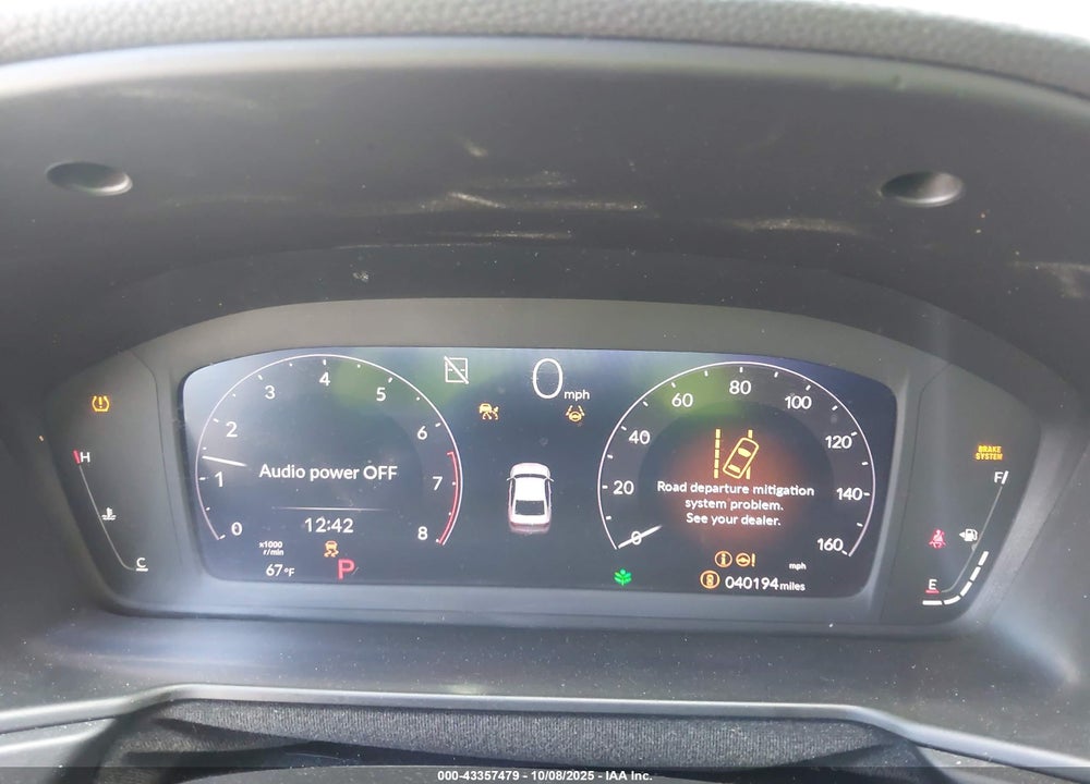 2024 HONDA ACCORD VIN: 1HGCY1F37RA040792