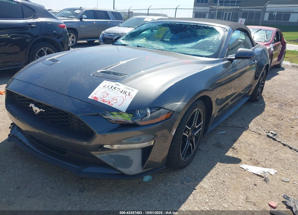 2018 FORD MUSTANG ECOBOOST PREMIUM VIN: 1FATP8UH6J5109483