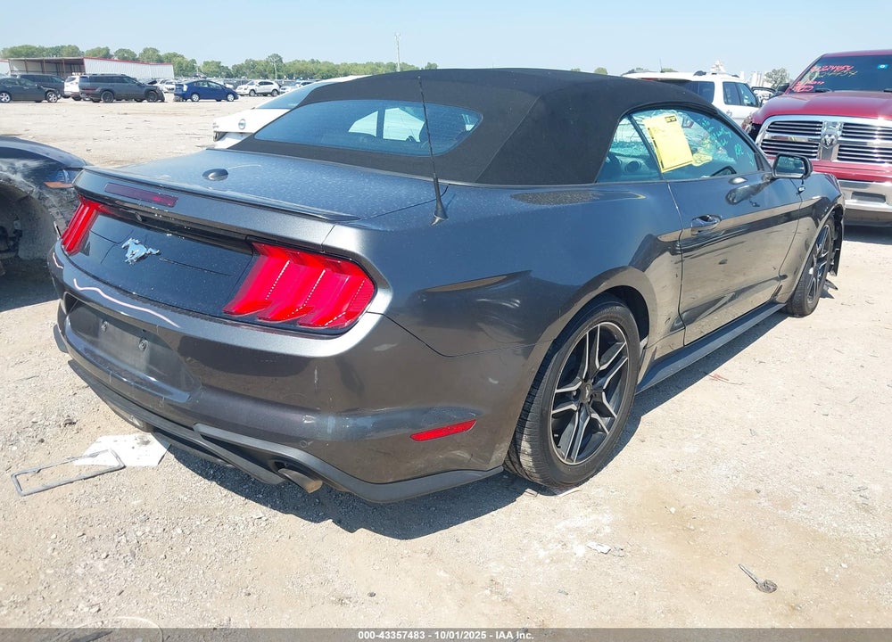 2018 FORD MUSTANG ECOBOOST PREMIUM VIN: 1FATP8UH6J5109483