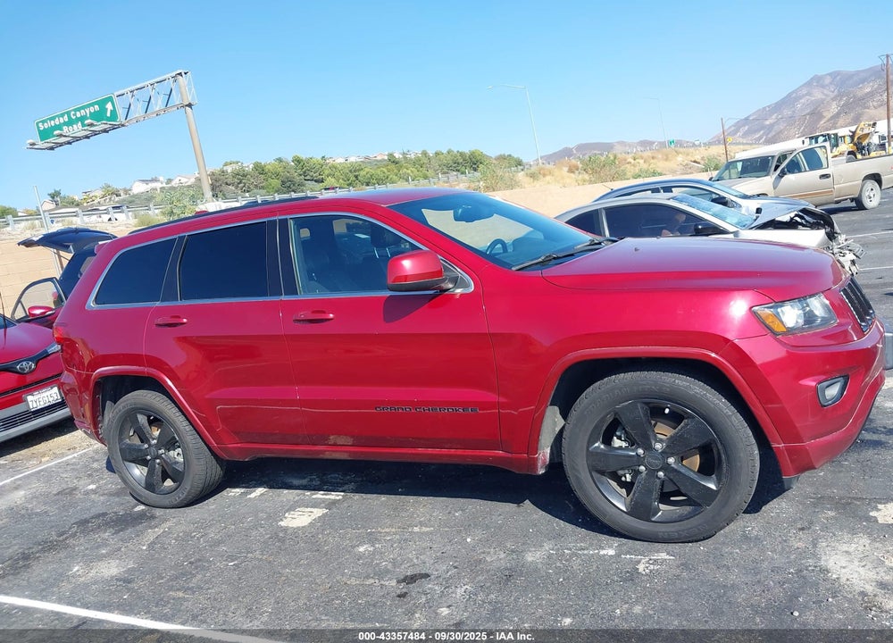 2015 JEEP GRAND CHEROKEE ALTITUDE VIN: 1C4RJEAG5FC218889