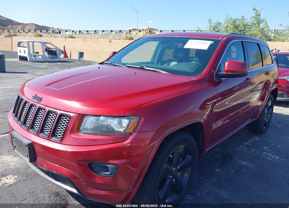 2015 JEEP GRAND CHEROKEE ALTITUDE VIN: 1C4RJEAG5FC218889