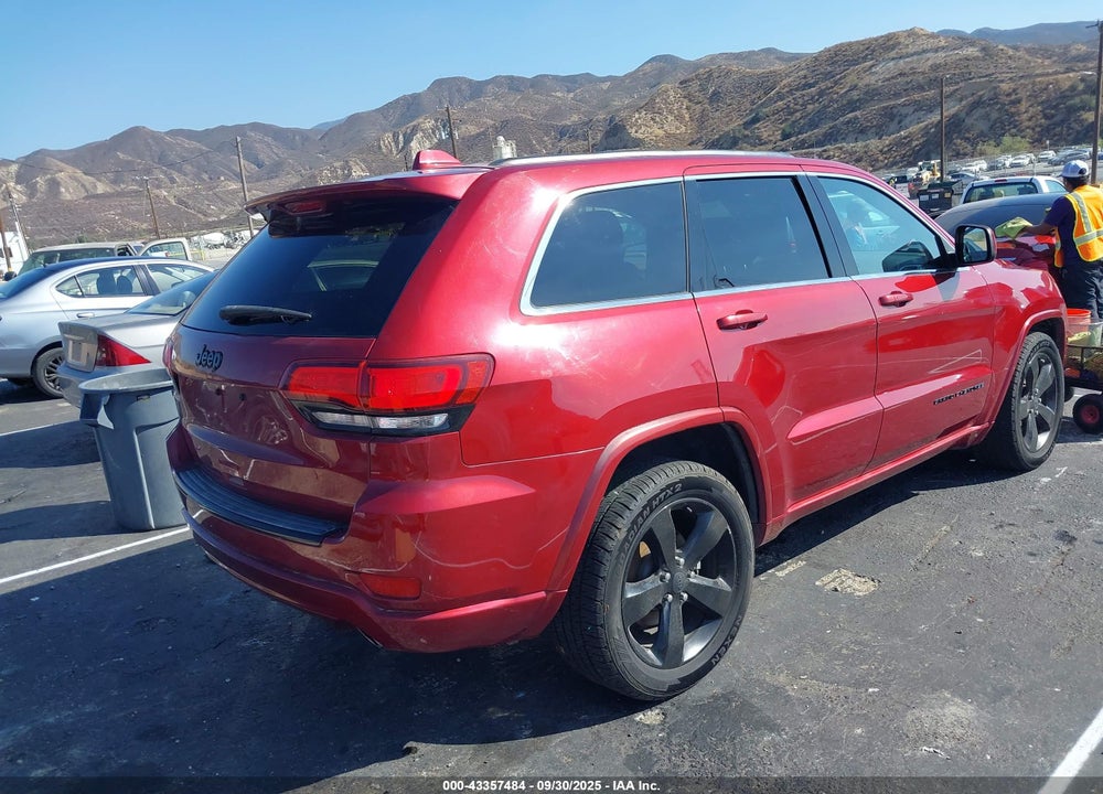 2015 JEEP GRAND CHEROKEE ALTITUDE VIN: 1C4RJEAG5FC218889