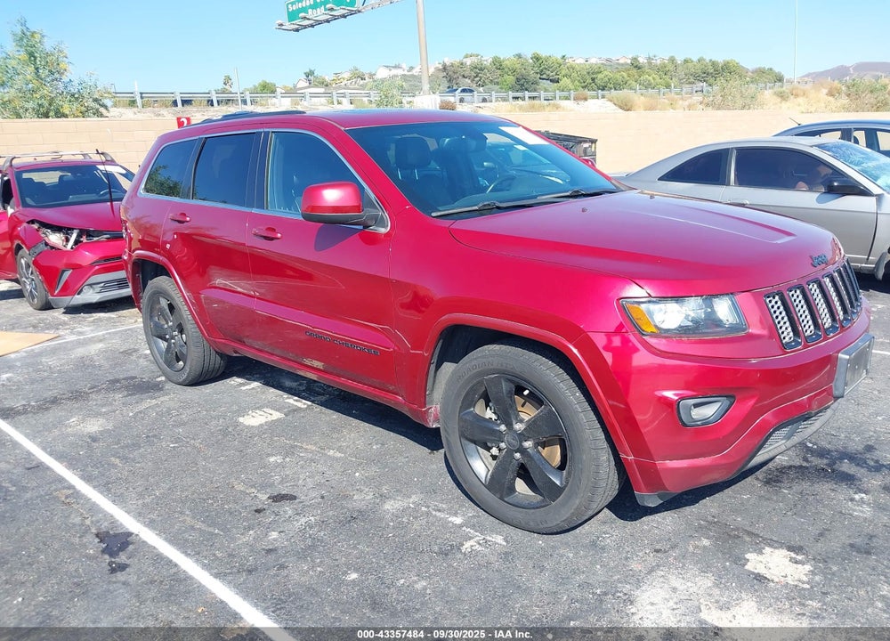 2015 JEEP GRAND CHEROKEE ALTITUDE VIN: 1C4RJEAG5FC218889