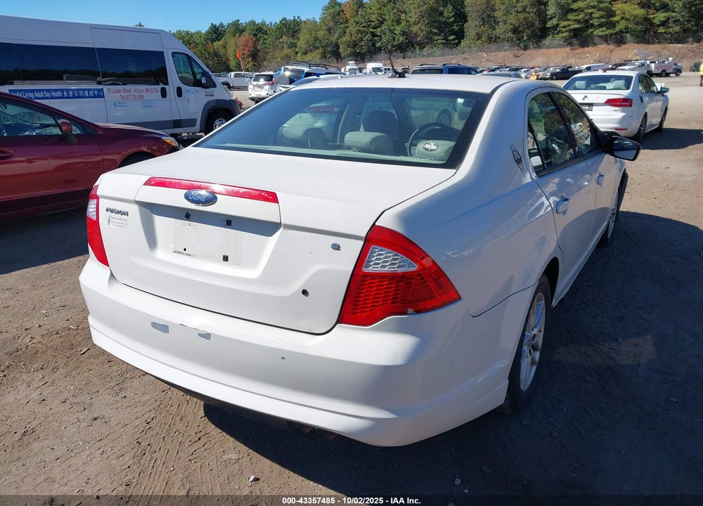 2010 FORD FUSION VIN: 3FAHP0GA5AR236941