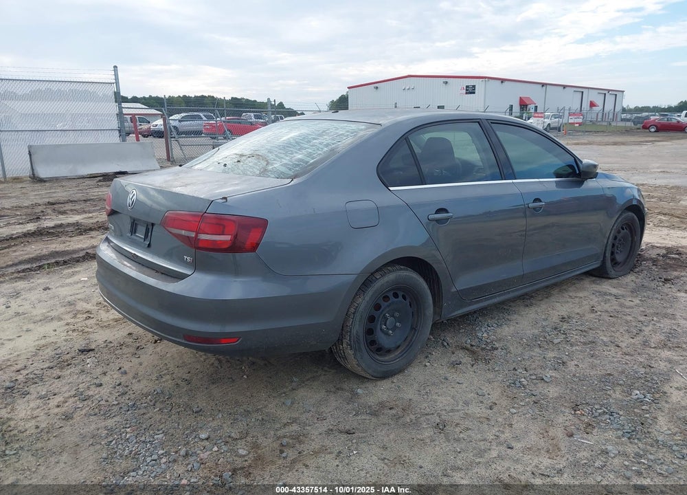 2017 VOLKSWAGEN JETTA VIN: 3VW2B7AJ9HM407629