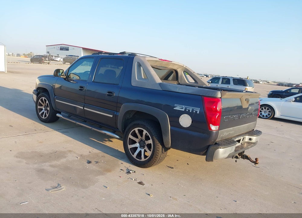 2004 CHEVROLET AVALANCHE 1500 VIN: 3GNEC12T74G338997