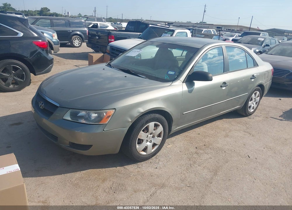 2008 HYUNDAI SONATA VIN: 5NPET46C18H400735
