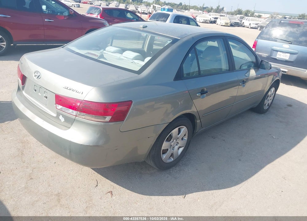 2008 HYUNDAI SONATA VIN: 5NPET46C18H400735