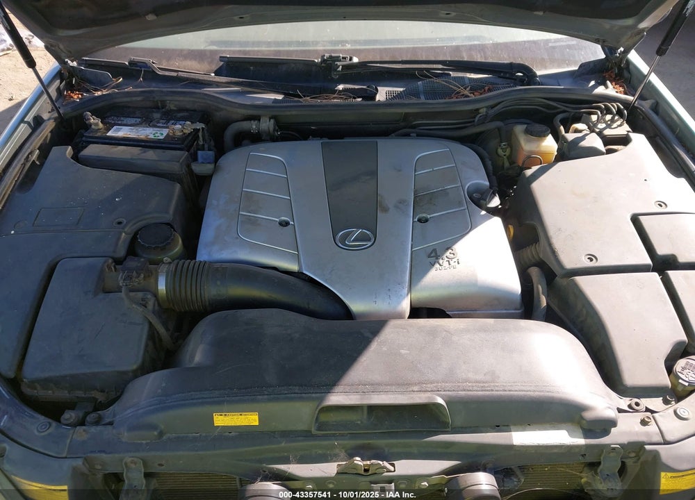 2002 LEXUS LS 430 VIN: JTHBN30F520080381