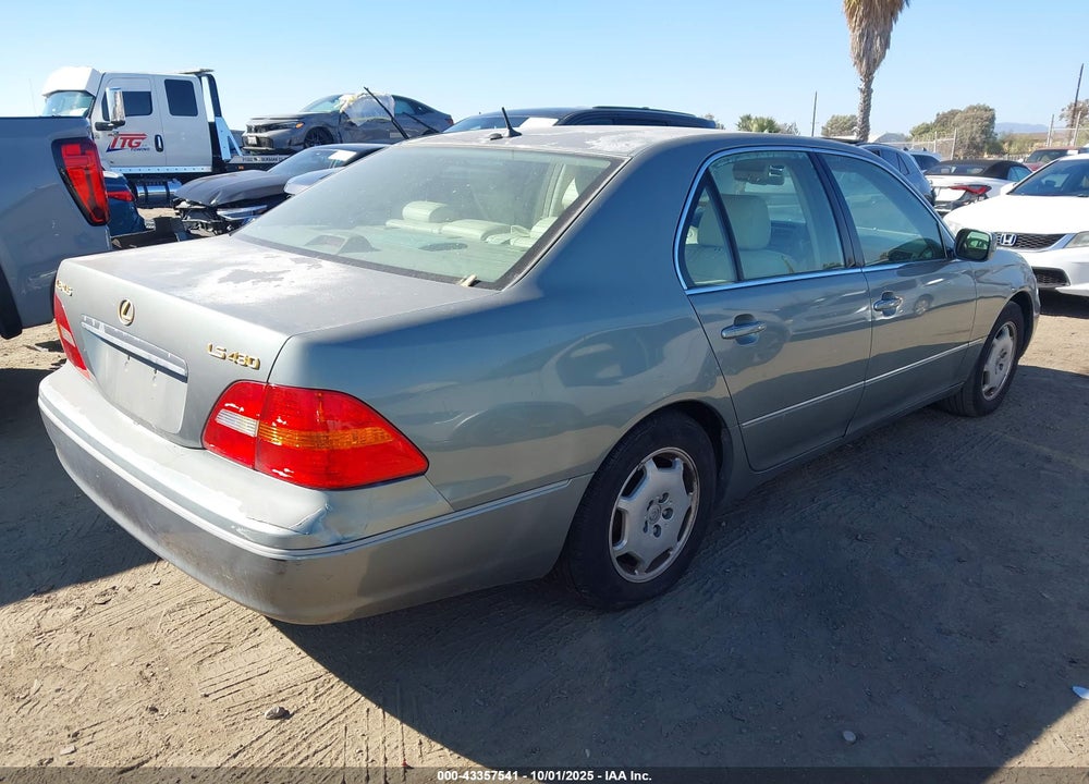 2002 LEXUS LS 430 VIN: JTHBN30F520080381