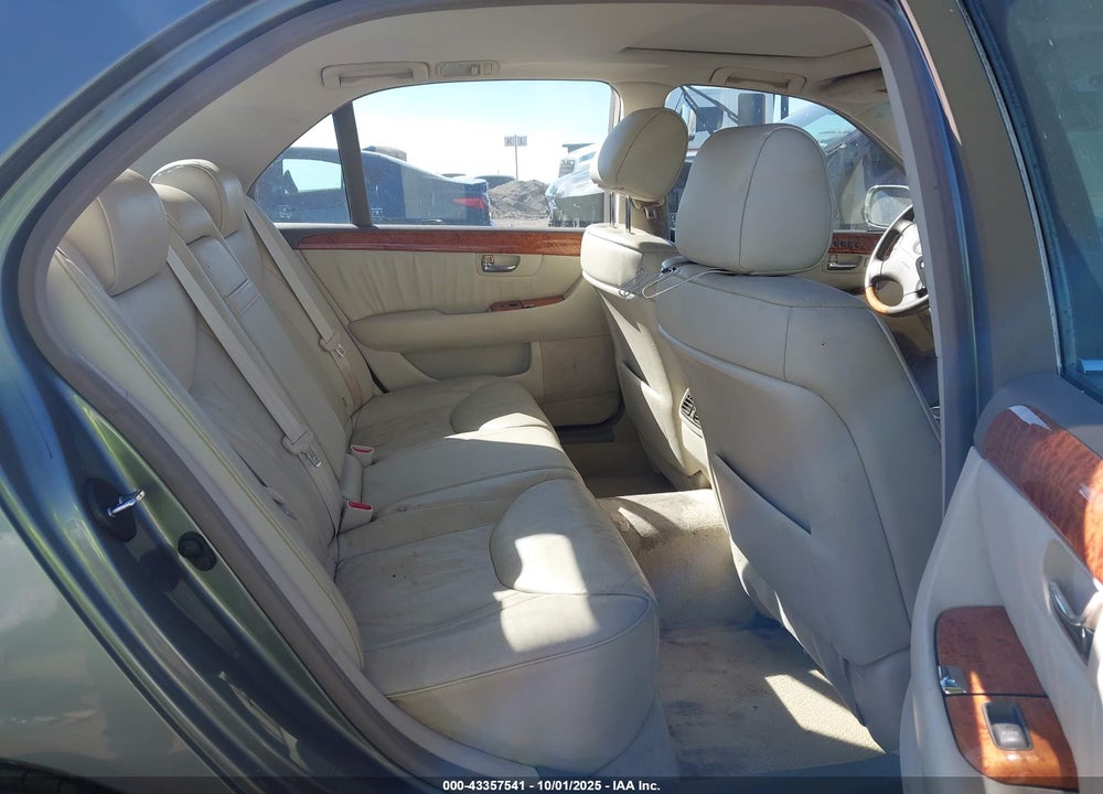 2002 LEXUS LS 430 VIN: JTHBN30F520080381