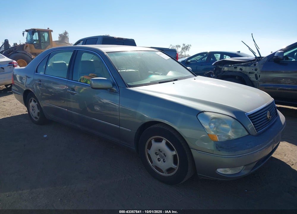 2002 LEXUS LS 430 VIN: JTHBN30F520080381