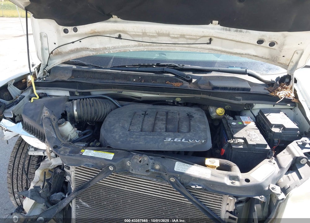 2013 DODGE GRAND CARAVAN VIN: 2C4RDGCG6DR520244