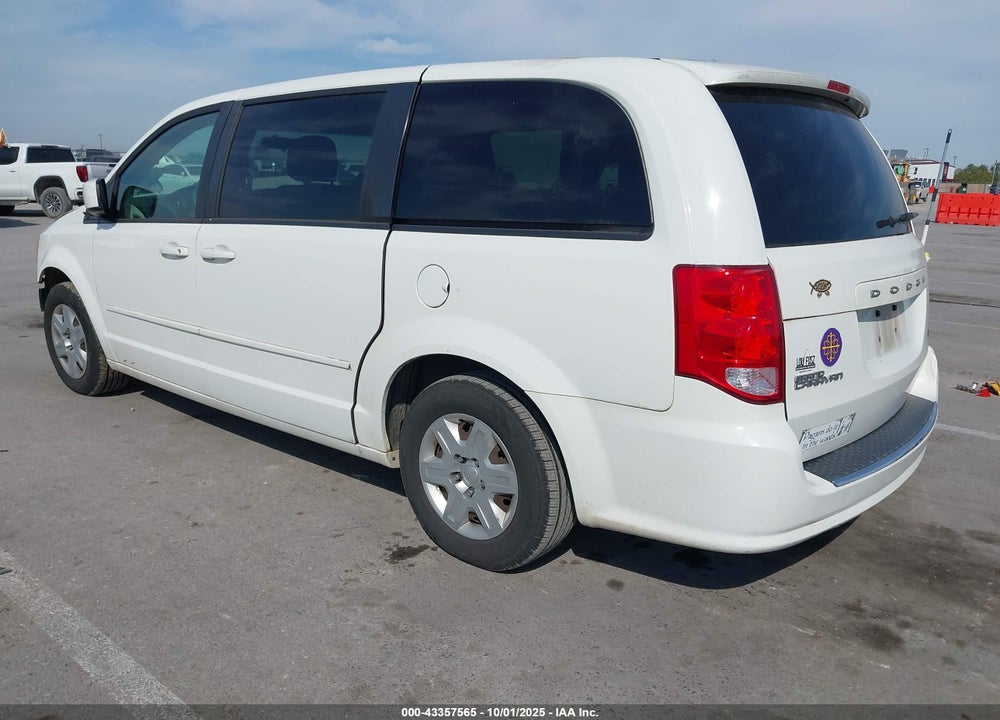 2013 DODGE GRAND CARAVAN VIN: 2C4RDGCG6DR520244