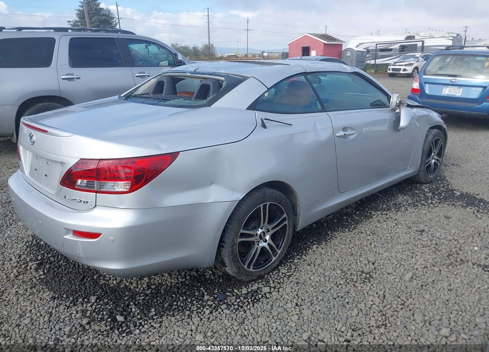 2011 LEXUS IS 250C VIN: JTHFF2C28B2520146
