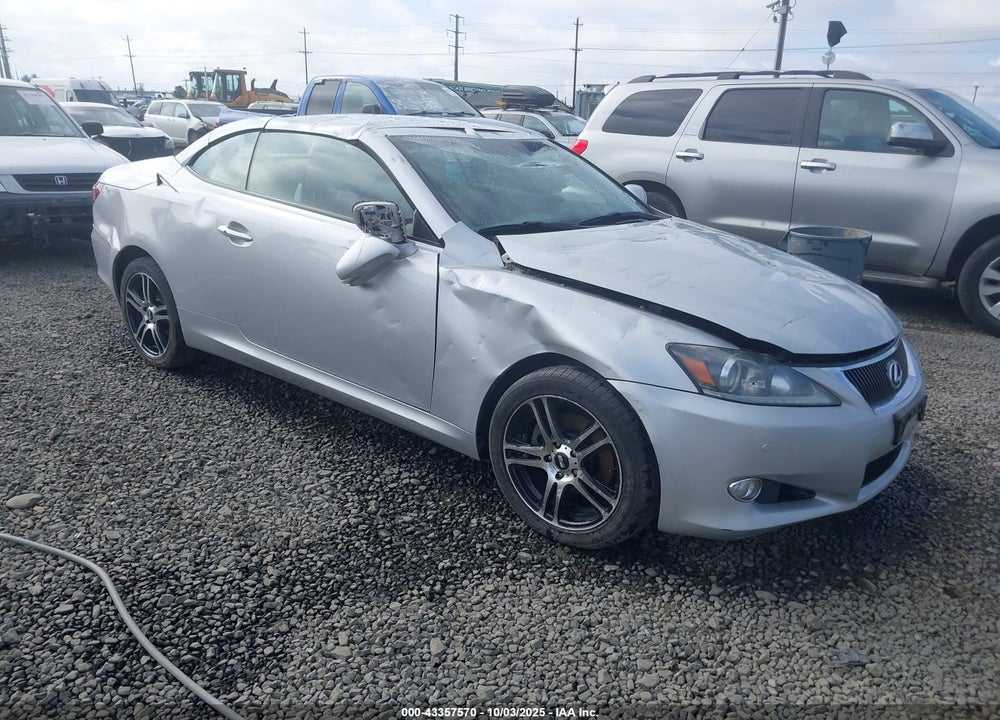 2011 LEXUS IS 250C VIN: JTHFF2C28B2520146