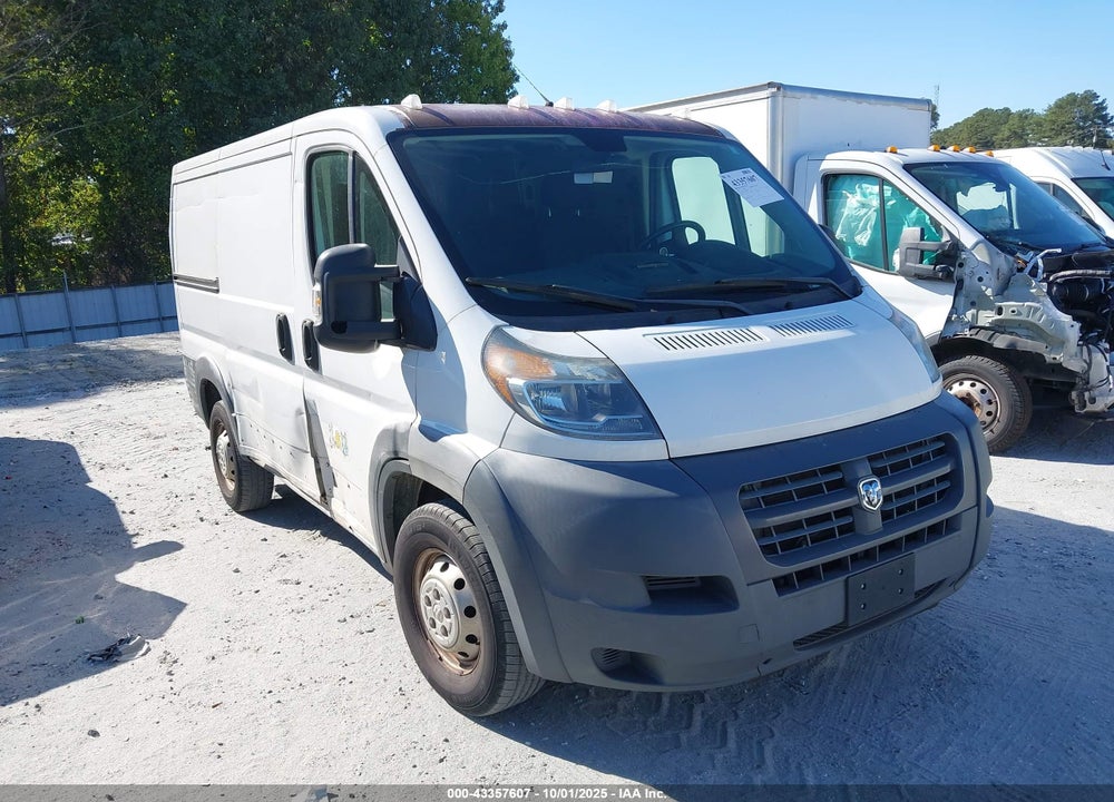 2016 RAM PROMASTER 1500 LOW ROOF VIN: 3C6TRVNG6GE108878