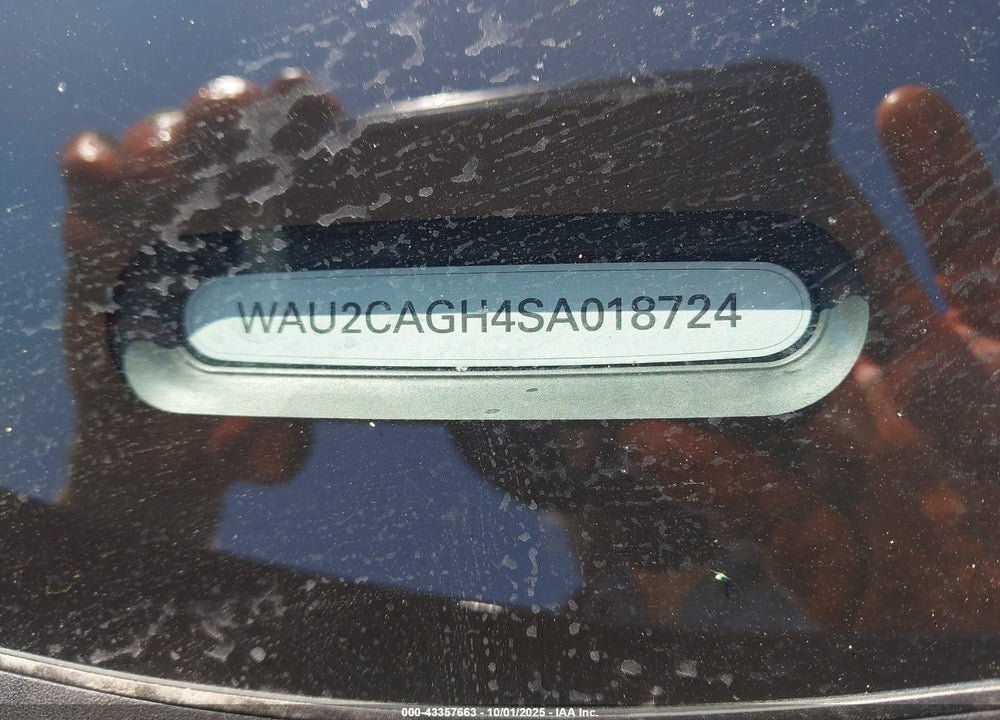 2025 AUDI A6 VIN: WAU2CAGH4SA018724