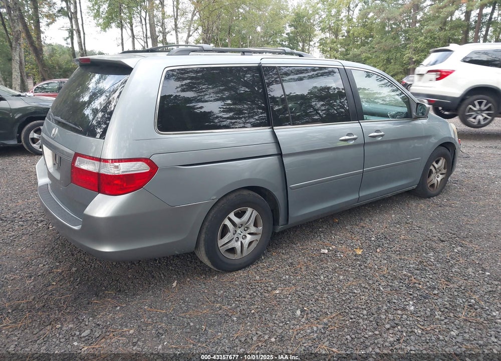 2007 HONDA ODYSSEY EX-L VIN: 5FNRL38747B010768