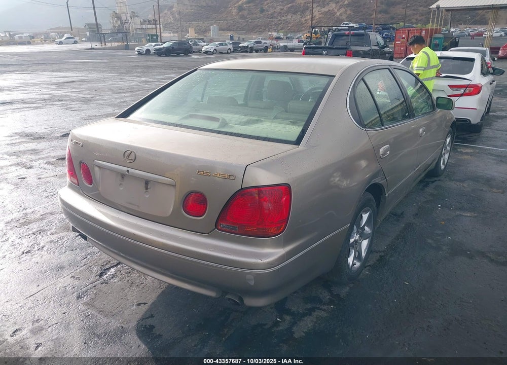 2001 LEXUS GS 430 VIN: JT8BL69S110004050