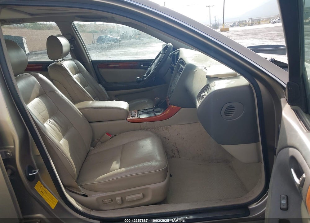 2001 LEXUS GS 430 VIN: JT8BL69S110004050