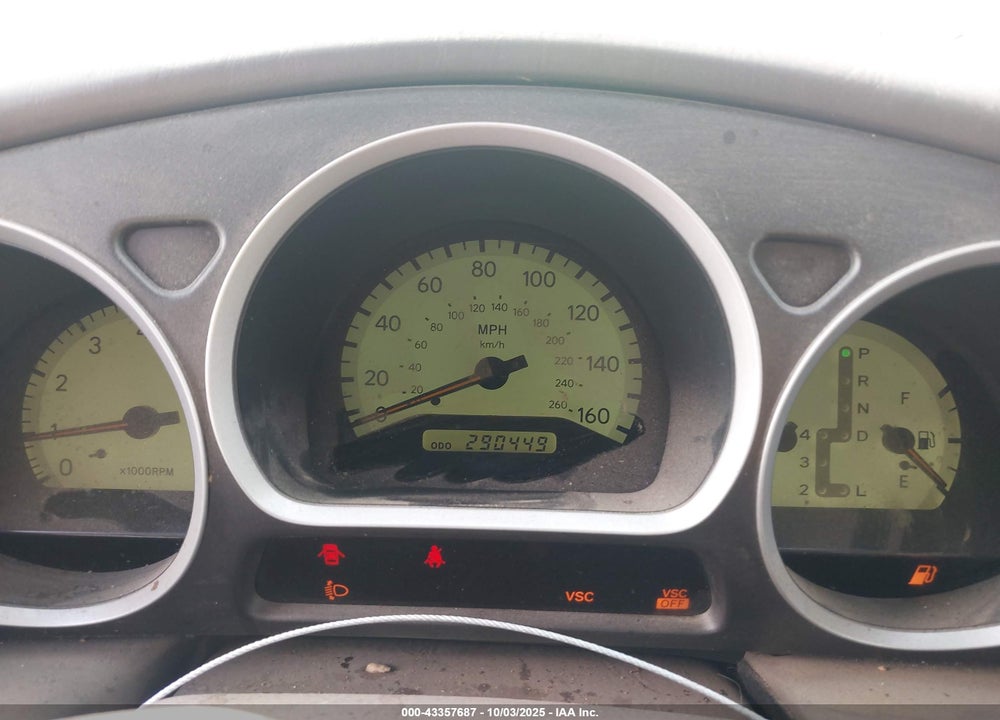 2001 LEXUS GS 430 VIN: JT8BL69S110004050