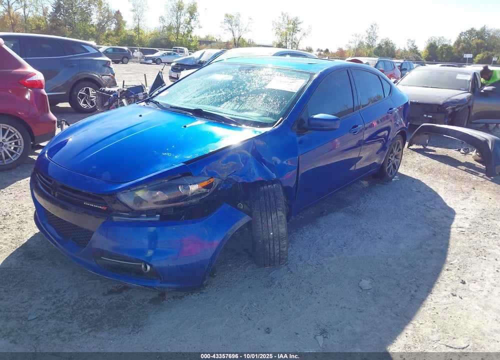 2014 DODGE DART SXT VIN: 1C3CDFBB2ED677817