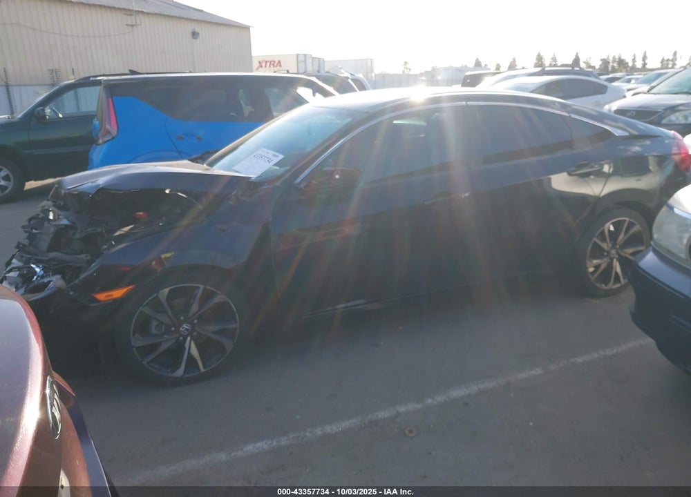 2019 HONDA CIVIC SPORT VIN: 2HGFC2F87KH584987