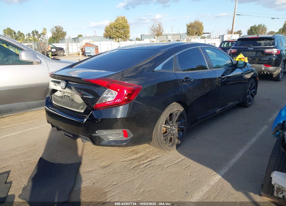 2019 HONDA CIVIC SPORT VIN: 2HGFC2F87KH584987